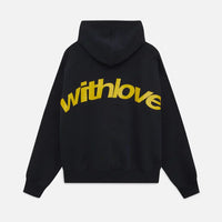 Cozy autumn hoodie with back print – Love