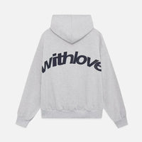 Cozy autumn hoodie with back print – Love