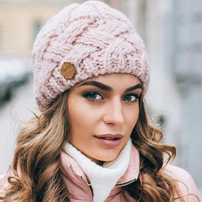 Comfortable Knit Hat - Elena