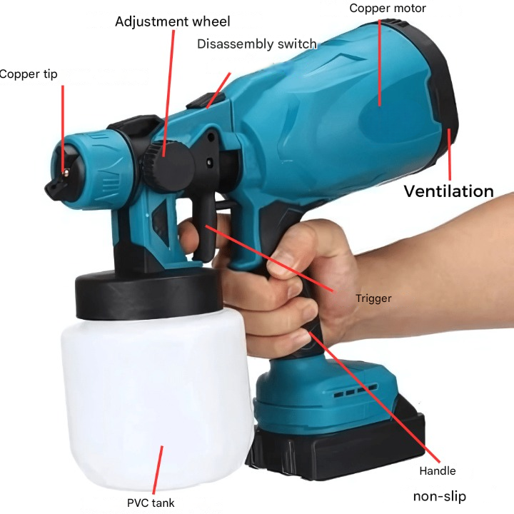Wireless Electric Paint Sprayer – VeloPro