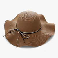 Airy women's beach hat with bow and UV protection – BreezeBow