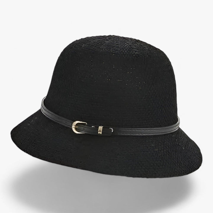 Faltbarer Damen Sonnenhut aus Leinen – Luma
