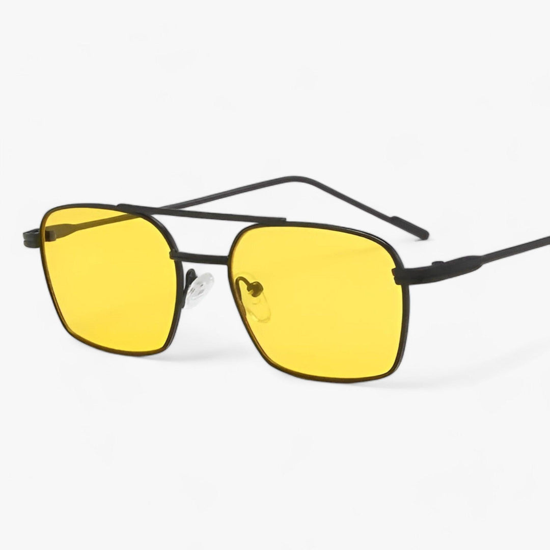Vintage unisex solbriller med dobbelt bro – Aero
