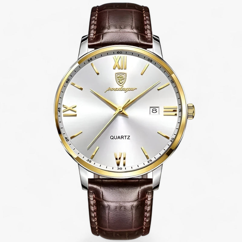 Reloj de pulsera para hombre Luxus con correa de cuero – Adrien