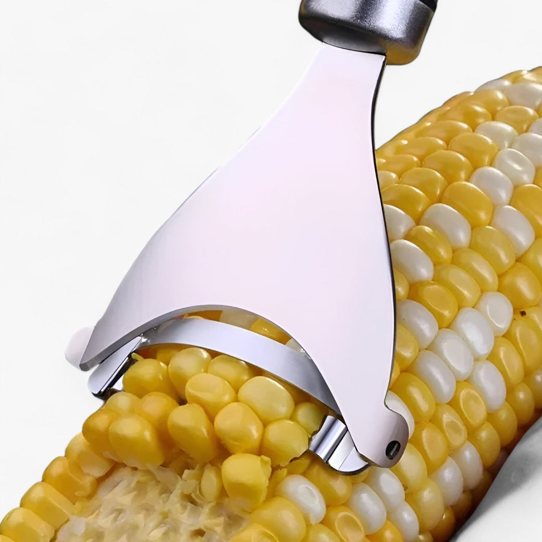 Rustfritt stål maiskolbe-skreller – CornEase