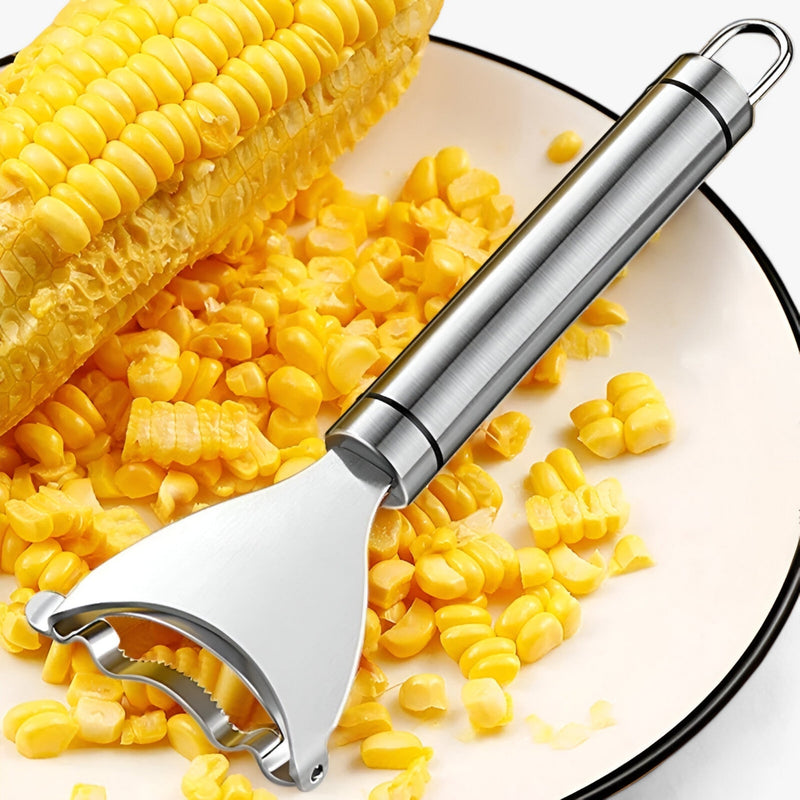 Rustfritt stål maiskolbe-skreller – CornEase