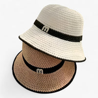 Airy women's summer hat with wide brim – BreezeShade Isla
