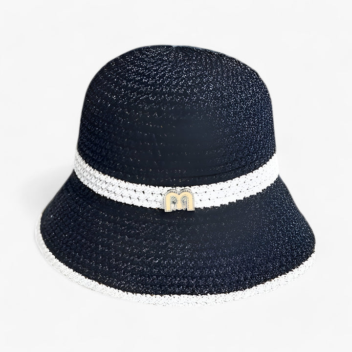 Airy women's summer hat with wide brim – BreezeShade Isla