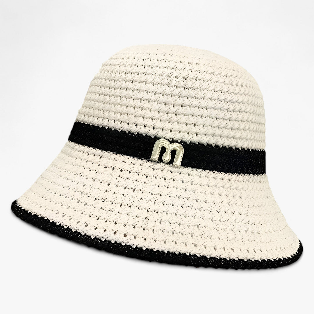 Airy women's summer hat with wide brim – BreezeShade Isla