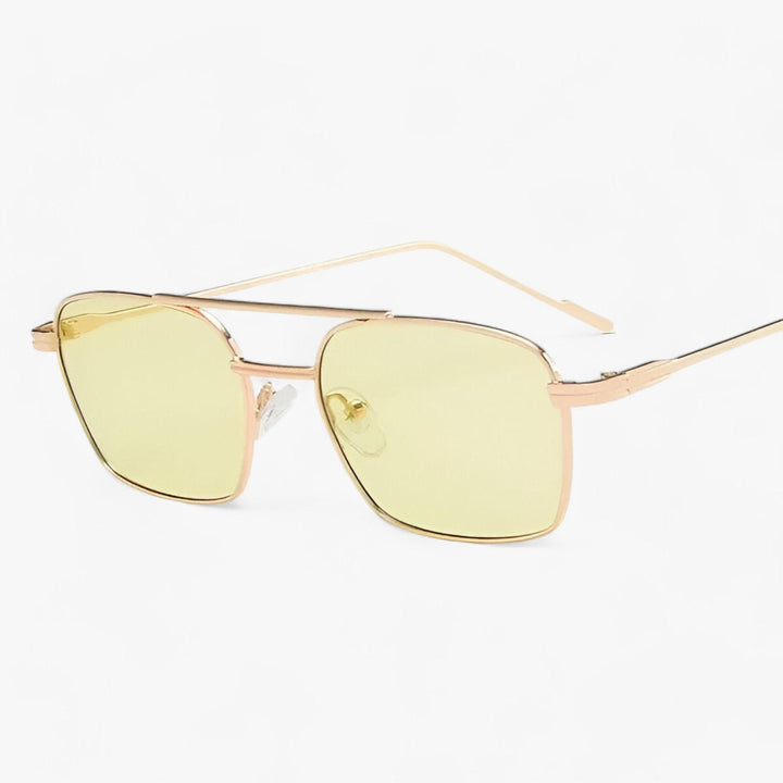 Vintage unisex solbriller med dobbelt bro – Aero