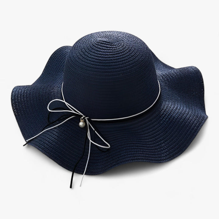 Airy women's beach hat with bow and UV protection – BreezeBow