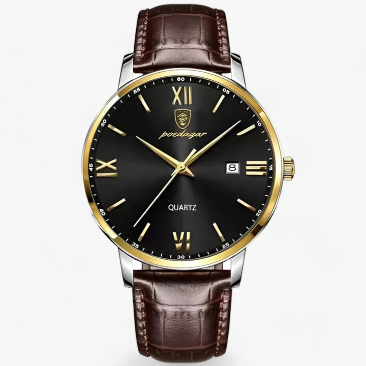 Reloj de pulsera para hombre Luxus con correa de cuero – Adrien