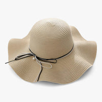 Airy women's beach hat with bow and UV protection – BreezeBow