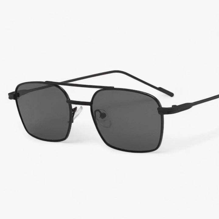 Vintage unisex solbriller med dobbelt bro – Aero