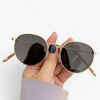 Unisex Designer Sunglasses with Round Lenses – Nova