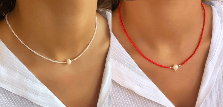 Elegant Pearl Necklace (1+1 Free) – LuxeParel