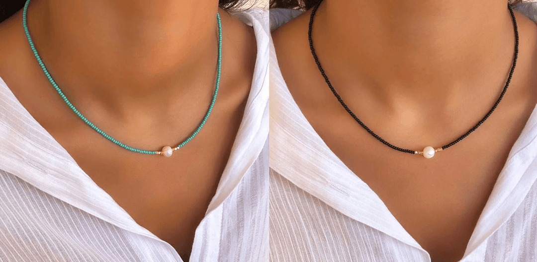 Elegant Pearl Necklace (1+1 Free) – LuxeParel