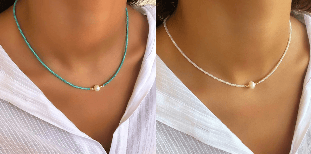 Elegant Pearl Necklace (1+1 Free) – LuxeParel