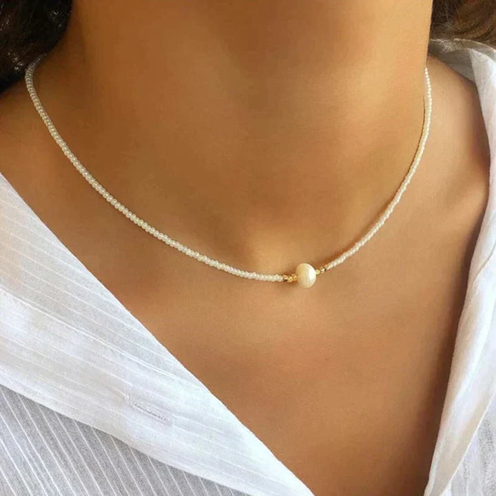 Elegant Pearl Necklace (1+1 Free) – LuxeParel