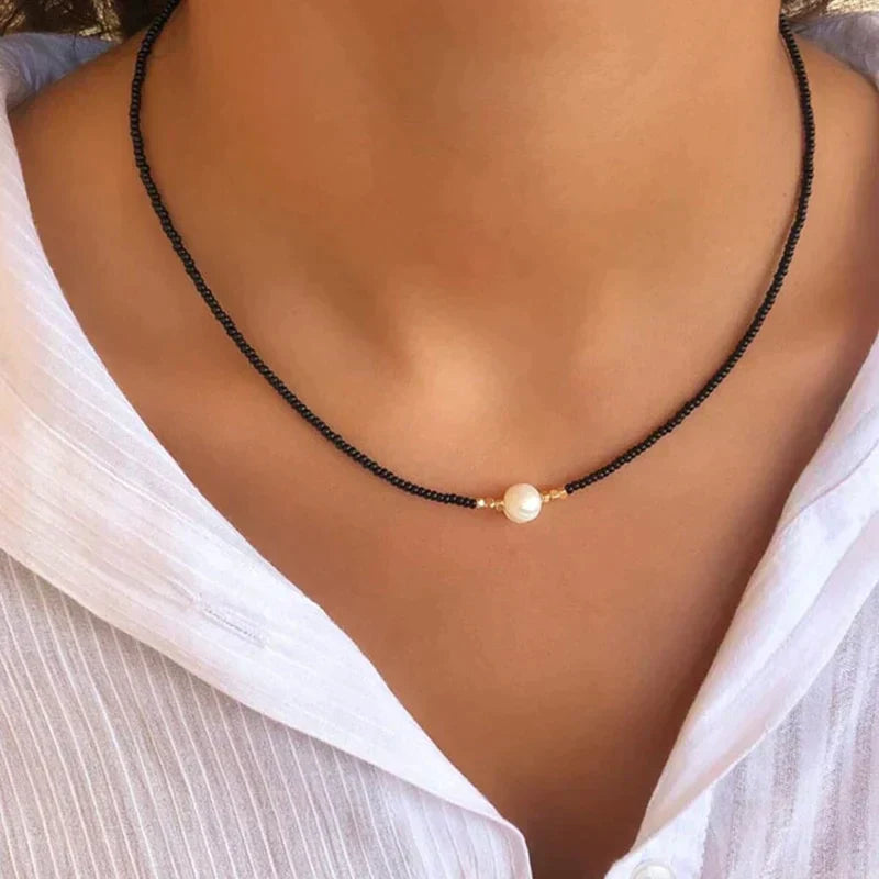 Elegant Pearl Necklace (1+1 Free) – LuxeParel