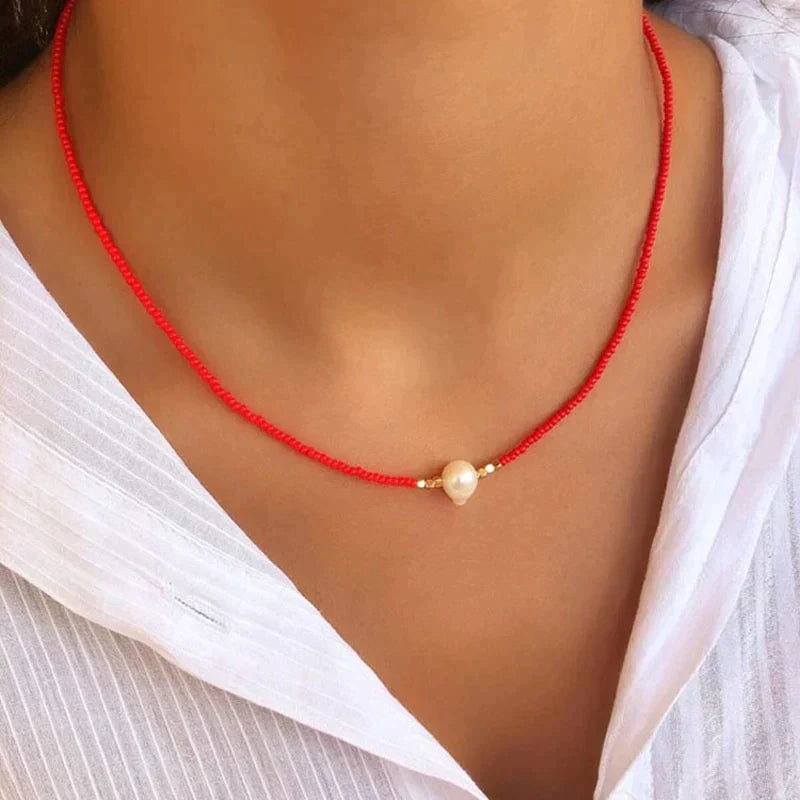 Elegant Pearl Necklace (1+1 Free) – LuxeParel