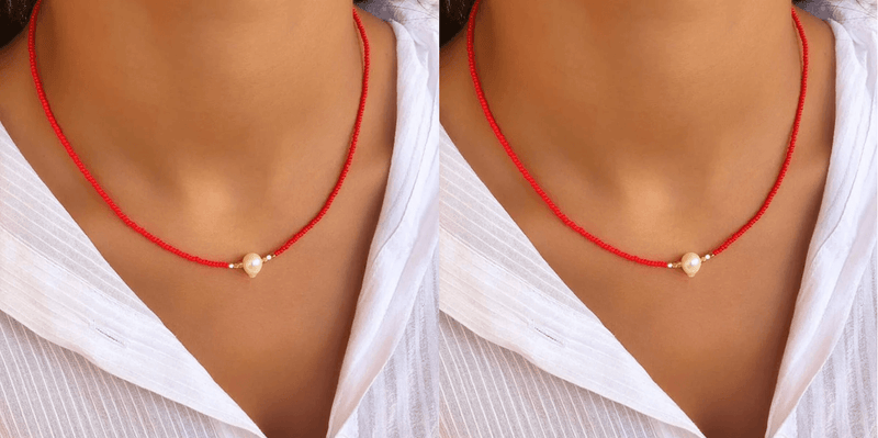Elegant Pearl Necklace (1+1 Free) – LuxeParel