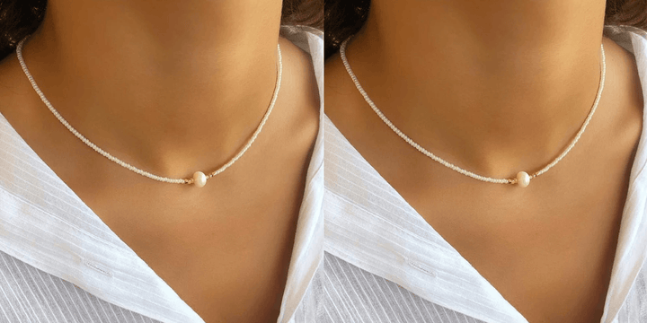 Elegant Pearl Necklace (1+1 Free) – LuxeParel