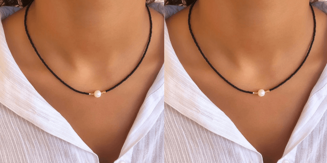 Elegant Pearl Necklace (1+1 Free) – LuxeParel