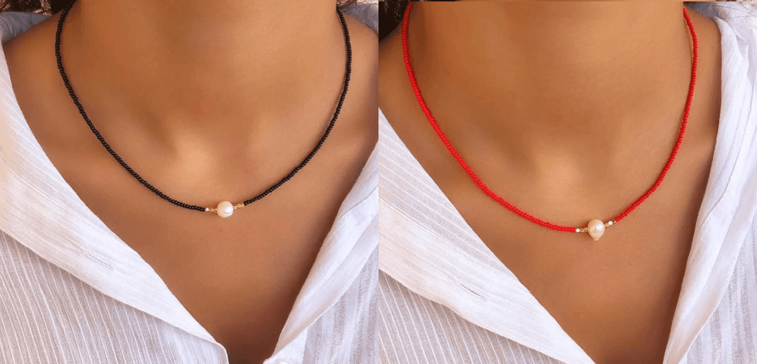 Elegant Pearl Necklace (1+1 Free) – LuxeParel