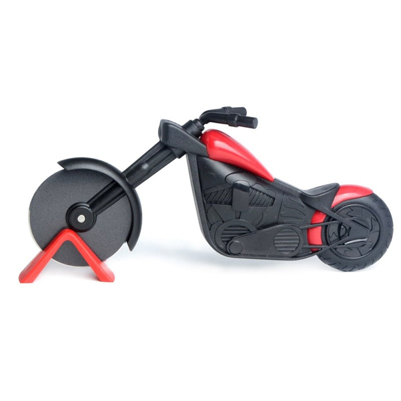 Cortador de pizza de lujo estilo motocicleta – MotoSlice