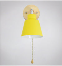 Wall lamp with pull switch - TwistGlow