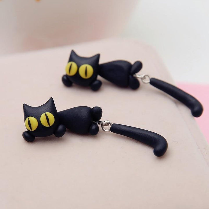 Cute Cat Paw Earrings – Purrfect Paws