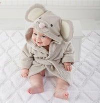 Soft Baby Animal Bathrobes - AnimalHug