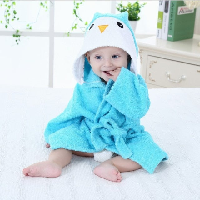 Soft Baby Animal Bathrobes - AnimalHug