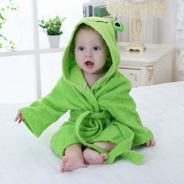 Soft Baby Animal Bathrobes - AnimalHug