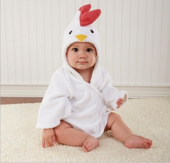 Soft Baby Animal Bathrobes - AnimalHug