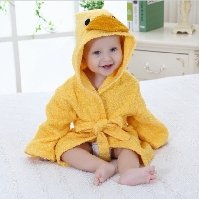 Soft Baby Animal Bathrobes - AnimalHug