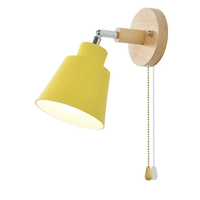 Wall lamp with pull switch - TwistGlow