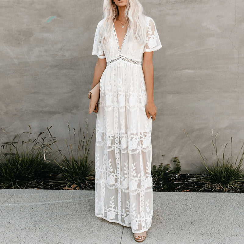 Luftiges Viskose-Sommerkleid – Merly