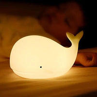 Sød hval-hvalnatlampe med farveskift - GlowWhale
