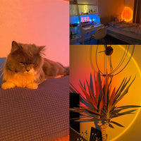 Sunset lamp with 4 colors - GlowSphere