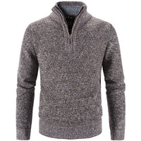 Stylish men's pullover with half zipper – SummitCraft