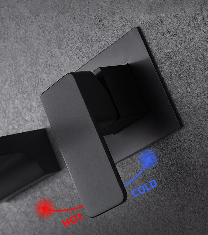 Grifo de pared con sensor y caño tipo cascada – Fluxis