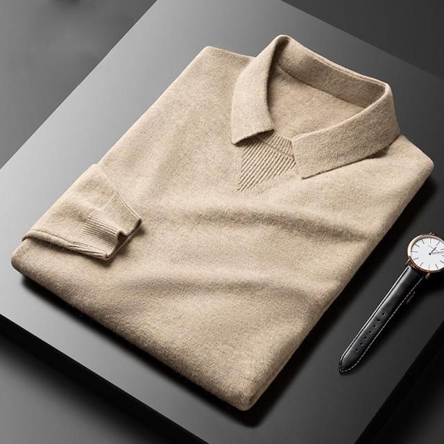 Jersey de polo de cachemira – LuxeRetro
