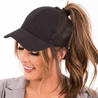 Ponytail Cap with Extra Opening – SkyShield