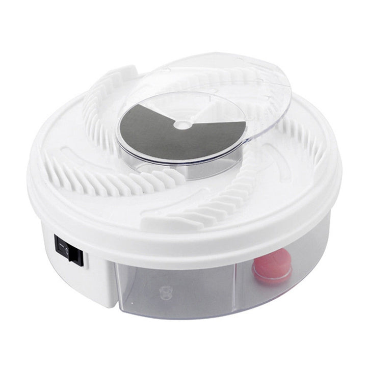 Atrapa moscas eléctrico con sistema giratorio – BuzzTrap