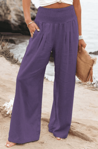 Elegant Palazzo Pants with Boho Flair – Yasmin