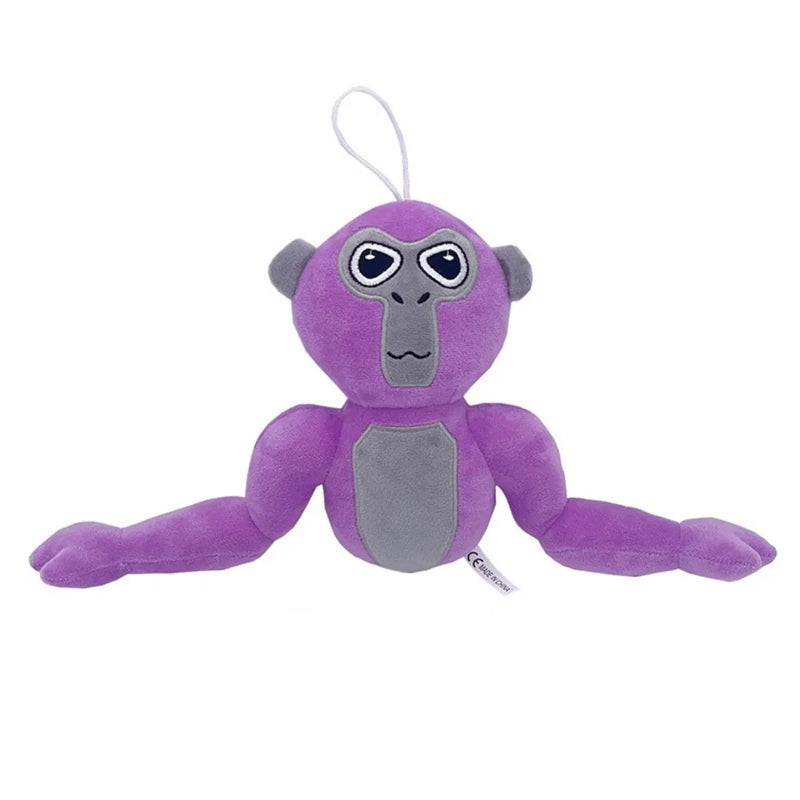 Colorful Gorilla Plush Figure – FunkyGorilla