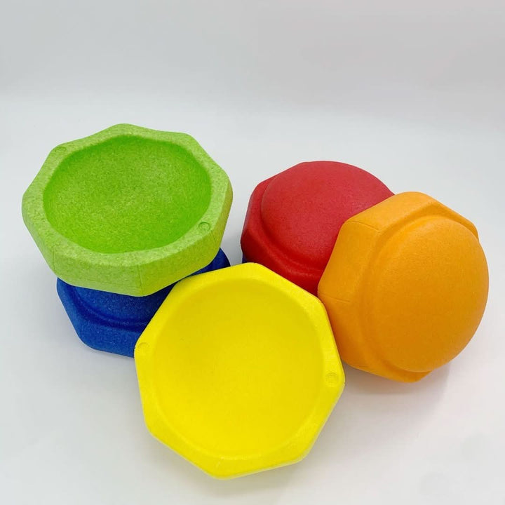Piedras de paso apilables para juego creativo y equilibrio – StepJoy