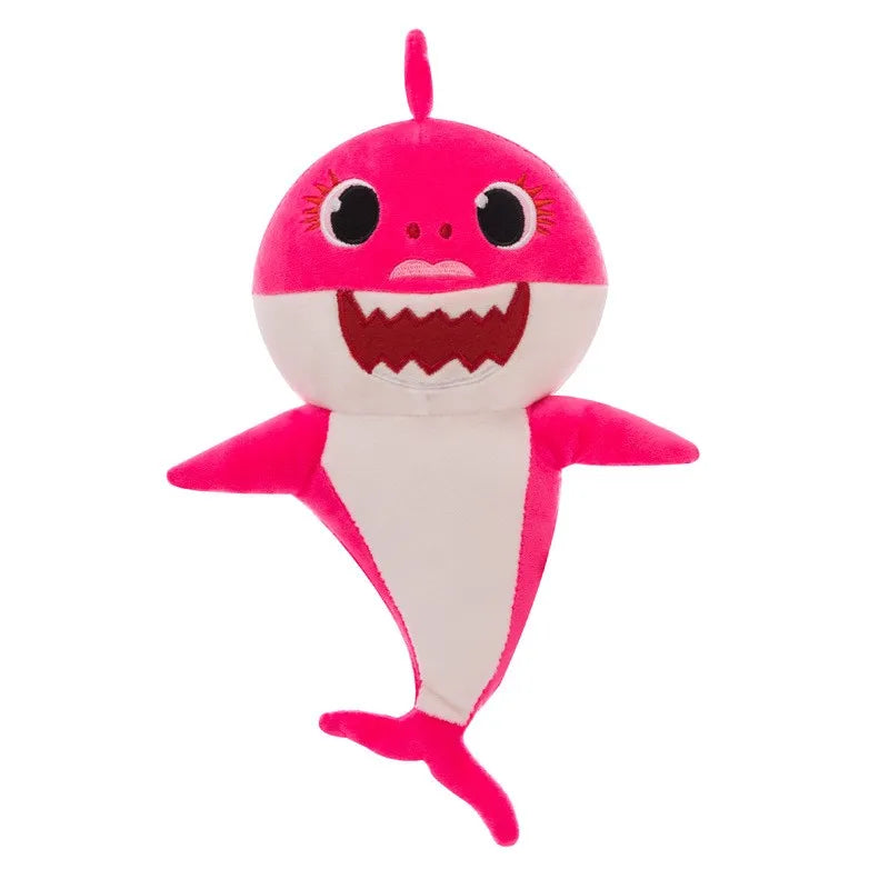 Syngende hai-bamse med musikk og lys – GlowShark